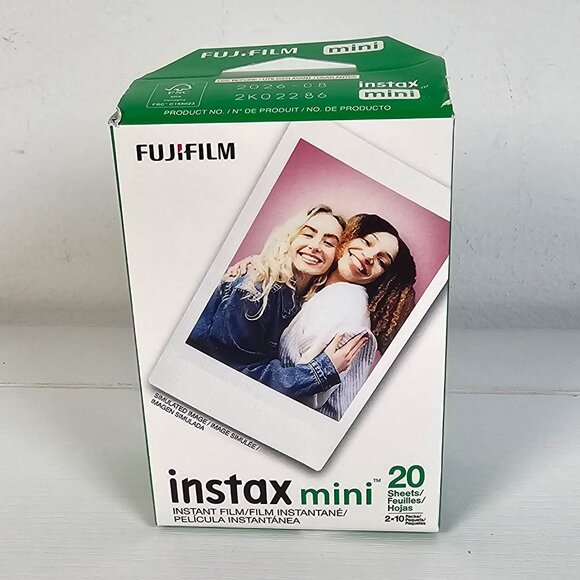 Fujifilm INSTAX Mini Instant Film Twin Pack, 20 Sheets Sealed - Picture 2 of 6